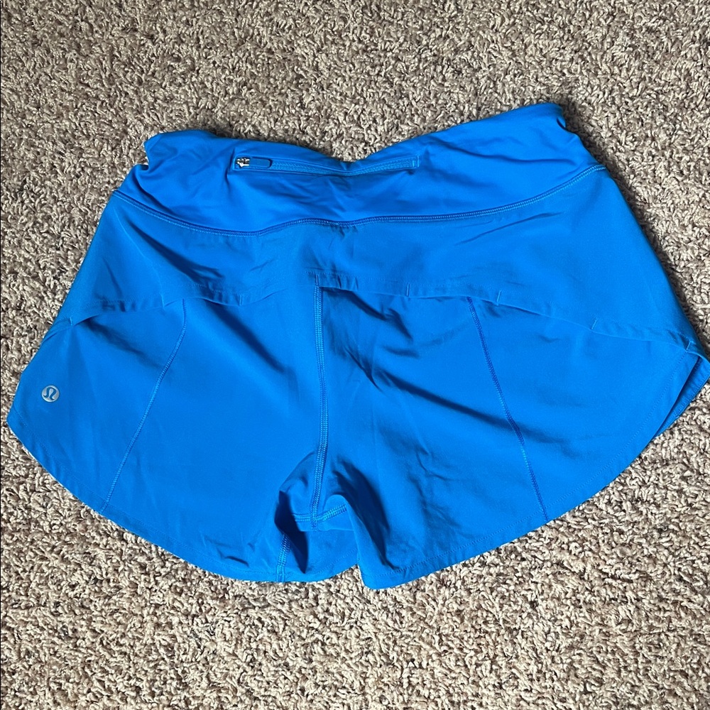 Lululemon Athletica Poolside Blue Speed Up Shorts
